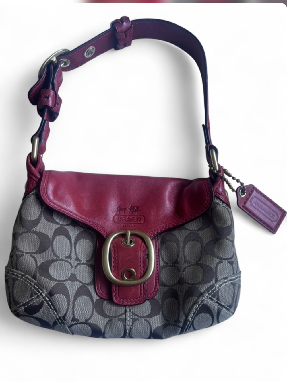 Vintage 11441 Coach Bleeker Soho Buckle Bag